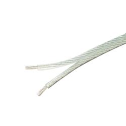 Hangszóró vezeték, prémium, ezüstözött, 2x2,5mm (1m)  (KL 2,5 SILVER)