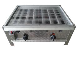 BGT-2G kétégős asztali grillező készülék, PB-gáz üzemű