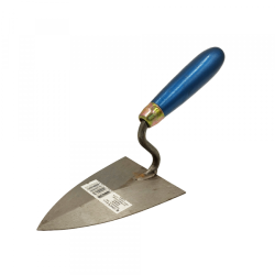 Kőműveskanál belgiumi spitz típusú, 140mm hegesztett, csiszolt (12247)