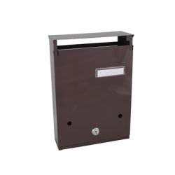 Postaláda MINIMA záras barna CS (3490091)