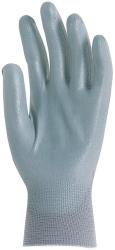 Poliuretán szerelőkesztyű, tenyerén mártott, szürke 10- es (6030)