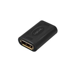 Logilink CV0145 DisplayPort adapter, DP/F   DP/F, UHD 8K/60 Hz, fekete