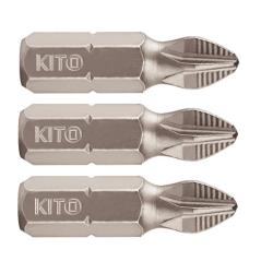 Fortum behajtóhegy PH, 3 db, S2 acél; PH 2×25mm,ACR bliszteren (4741209)