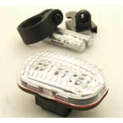 Kerékpárlámpa első elemes (8920022)