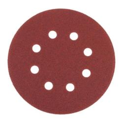 Fibertárcsa d=125 mm tépőzáras 8 lyukas P60 (5205167)