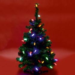 Home LED-es toboz fényfüzér, színes 4 m (KIL 40C/M)