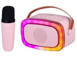 Trevi XR 8A01 XR Jump Bluetooth hangszóró karaokeval, rózsaszín (14269)