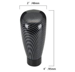 Váltógomb carbon mintás (18769)