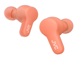 JVC HA-A7T2-P True Wireless Gummy fülhallgató, barack színű (14106)