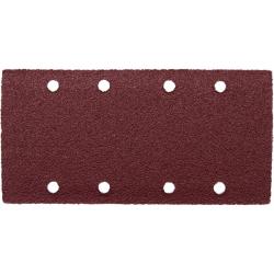 Extol premium csiszoló papír, 10 db, 93×185mm, P80, 8 lyuk, 8894003 csiszológéphez, tépőzáras (88039