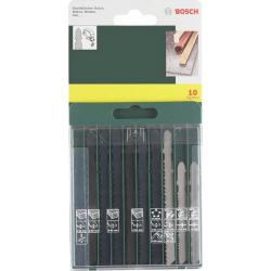 Bosch 10 db-os szúrófűrészlap-készlet, T befogás (2607019461)