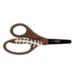 Fiskars gyerekolló rögbilabda motívummal, 13 cm (200672)