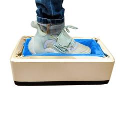 Cipővédő lábzsák adagoló (automata, műanyag, otthoni, irodai használatra) ARANY