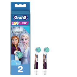 Oral-B EB10-2 Kids Frozen gyerek fogkefefej, 2db/csomag (10PO010342)