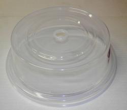 Tányérfedő mikrohullámú sütőbe, víztiszta (245)