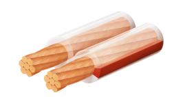 Hangszóróvezeték, transzparent, 2x4mm, 1 méter! (KLS 4T)