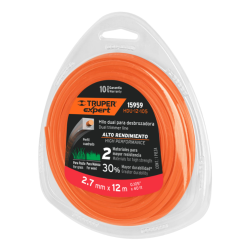 TRUPER EXPERT HDU-12-105 damil fűkaszához  2,7mm/12m (T15959)