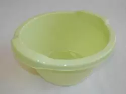 Műanyagtál 3 l almazöld (732)