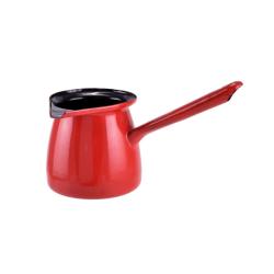 Zománcozott kávékiöntő, 6 személyes, piros (14094)