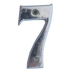 SB  ajtószám nikkelezett 7 (3970157)