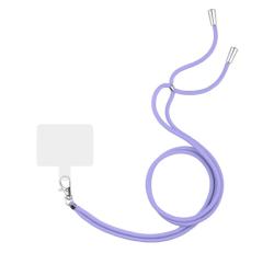 Nyakpánt (univerzális, tokba helyezhető szilikon tartó rész, szövet) LILA