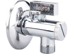 Balletto sarokszelep szűrőbetéttel, 1/2