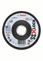 Bosch X-LOCK Legyezőtárcsa BfM,125,G12 o 125 mm G 120, X571,  (2608619204)