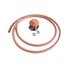 50 mbar-os gyorscsatlakozós nyomáscsökkentő szett 2 m tömlővel