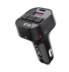 C51 Bluetooth kihangosító 5.3+RGB, FM/Transmitter PD 30W, 12/24V (53098)