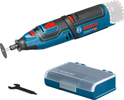 Bosch GRO 12V-35 akkus rotációs szerszám adapterrel, akkumulátor nélkül (06019C5000)
