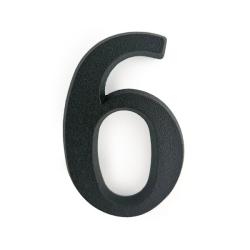 SB öntapadós ajtószám 6/9 matt fekete 4,5cm (3970206)