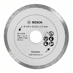 Bosch gyémánt vágótárcsa kerámiához, 110 mm (2607019471)
