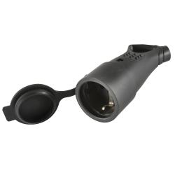 Home földelt aljzat 45°-os kábelvezetéssel (NGA 01)