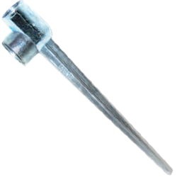 Muta Leszúrótüske, öntözőfejhez, fém (13426)