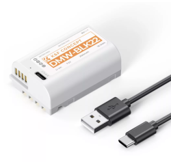 K&F Concept DMW-BLK22 akkumulátor, 2520mAh, USB-C csatlakozóval (KF-28-0104)