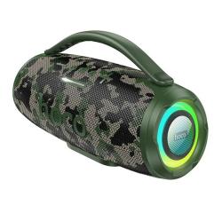 HOCO HA4 bluetooth hordozható hangszóró (v5.4, 2x15W, TF/microSD kártyaolvasó, FM rádió, AUX, LED vi