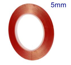 Ragasztó szalag, kétoldalas, plexi ablakhoz/érintőpanelhez (260°C hőálló, 5mm széles, 33 m)GP-47868