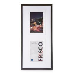 Kenro Frisco multi képkeret, 2db 10x15 vagy 2db 13x18, fekete (KE-FRC1015B-2)