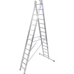 Krause Stabilo sokcélú létra 3x14, lépcső funkcióval (133724)