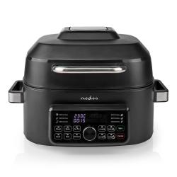 Nedis Forró levegő sütő digitális, fekete 6L (KAAFG600BK)