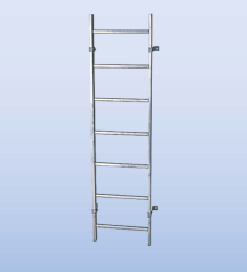 Krause Stabilo aknalétra tűzihorganyzott acélból 1x4 (815798)