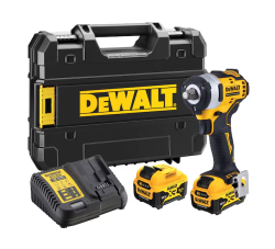 Dewalt ütvecsavarozó 12V, 2db 5Ah akku és töltő (DCF901P2-QW)