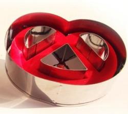 Linzerkiszúró rugós, perec (10314)