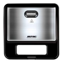 MPM Szendvicssütő 750W inox-fekete (MOP-48)