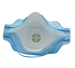 Supair FFP2 NR D Szelepes pormaszk, hárompaneles (23285)