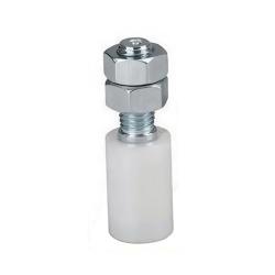 Tolókapu vezetőgörgő d=25 mm M12 poliamid (3934716)