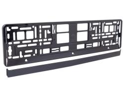 Rendszámtábla Metál fényezés fekete keret RT-CM58476 (58476)