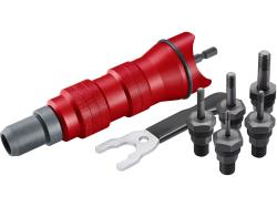 Fortum adapter készlet fúrógépekhez, POP-NUT szegecsanyákhoz (4770654)