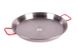 Garcima 40 cm-es polírozott paella serpenyő, szeletsütő