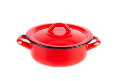 Bonyhádi hagyományos zománcozott lábas + fedő 20 cm